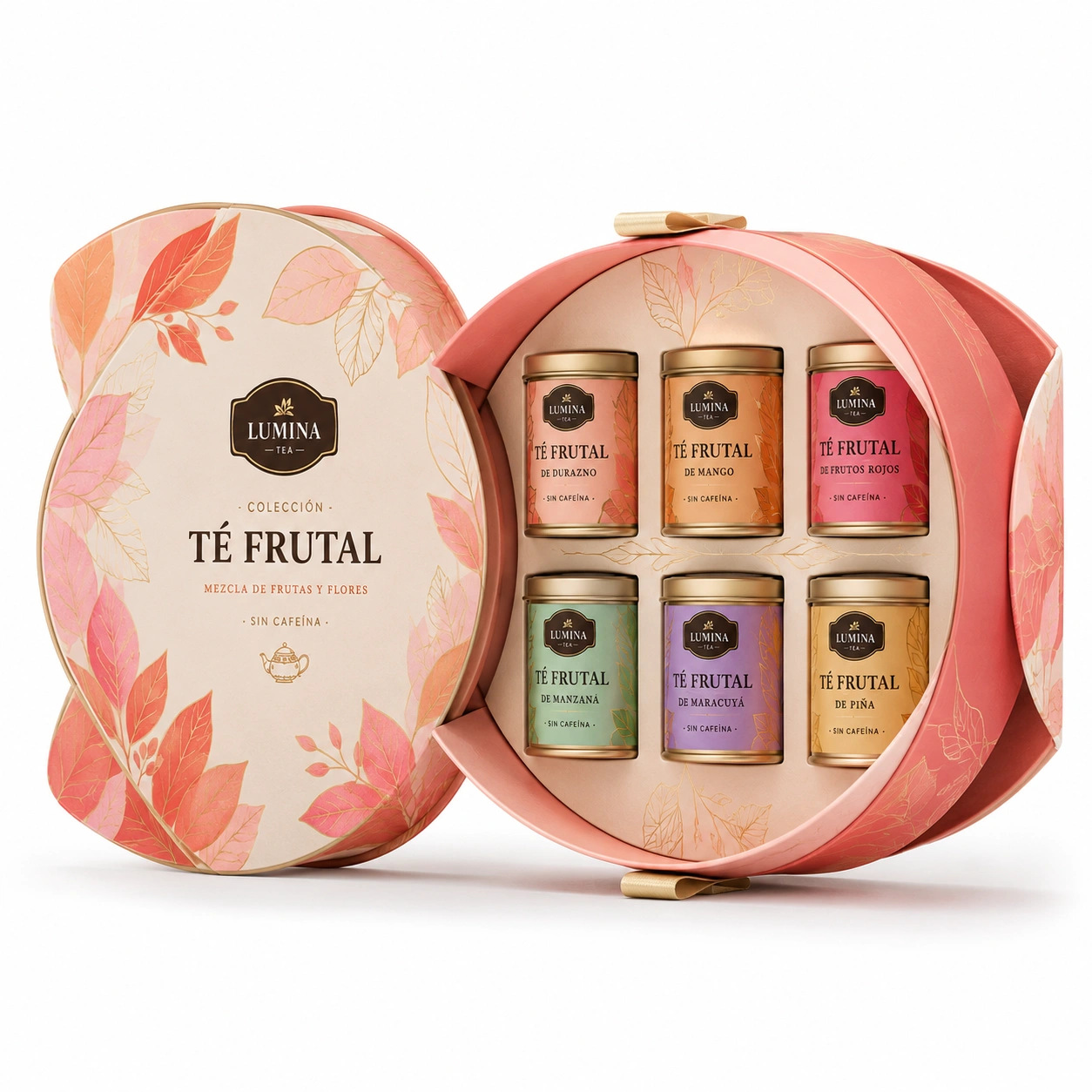 Coleccion Te Frutal Lumina – 6 Latas Premium-ZenvoraNest